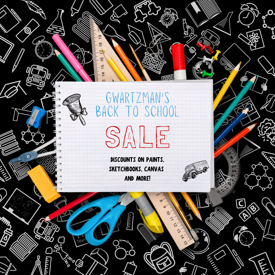 Stock Up for the School Year with Gwartzman’s Art Essentials!