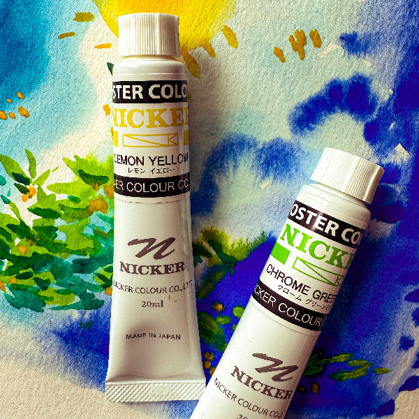 NICKER COLOUR CO.,LTD.｜Poster Colors Acrylic Paint Paint Opaque Watercolor  Gouache