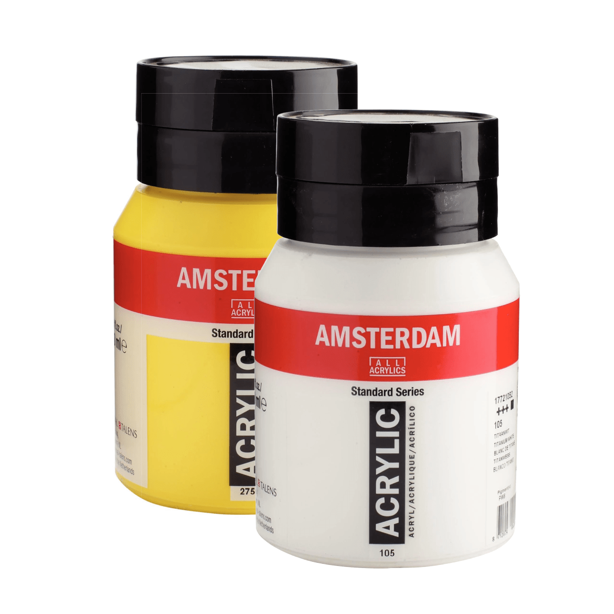 Amsterdam Acrylic Paint Amsterdam - Acrylic Colours - Standard Series - 500mL Jars - Series 1