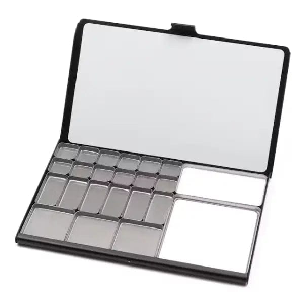 Art Toolkit Palette - Metal Black Art Toolkit - Folio Palettes - Assorted Pans
