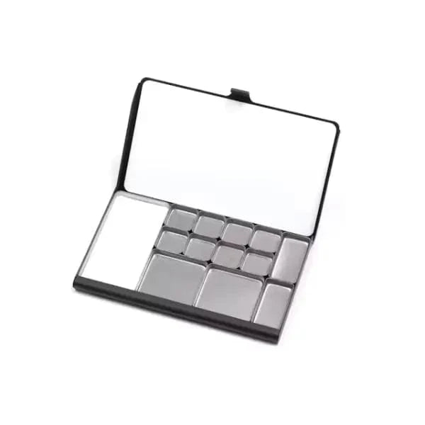 Art Toolkit Palette - Metal Black Art Toolkit - Pocket Palettes - Assorted Pans