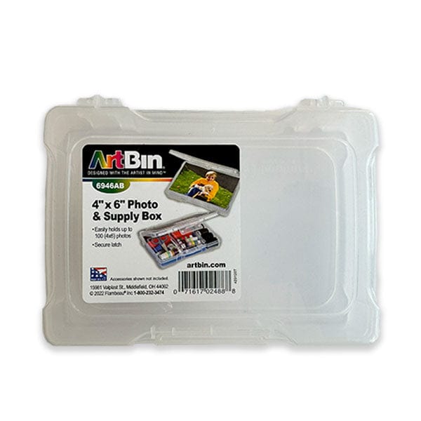 ArtBin Storage Container ArtBin - Photo & Supply Box - 4x6" - Item #6946AB