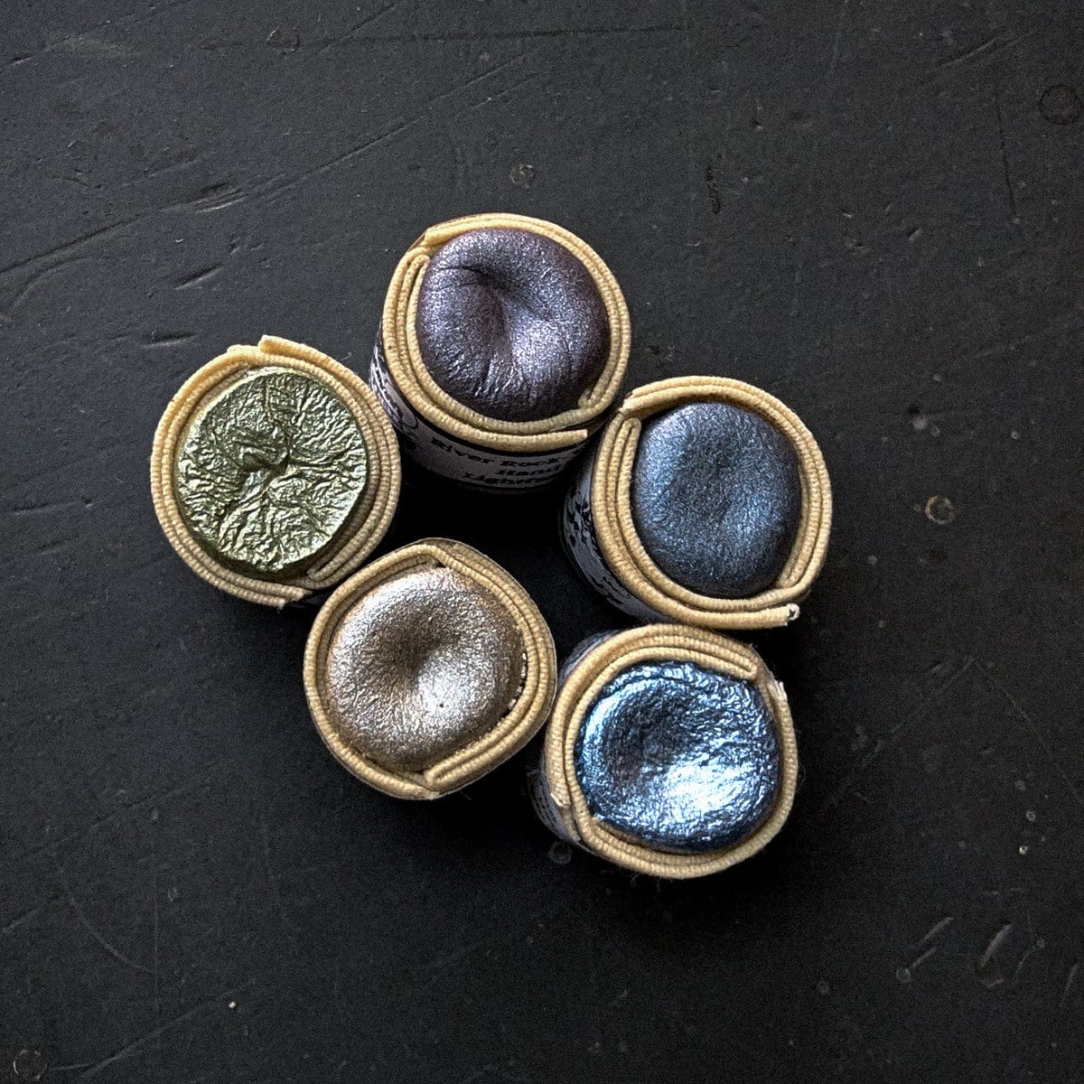 Beam Paints Watercolour Paintstone Beam - Handmade Watercolours - Earth Shimmers - Individual Paintstones