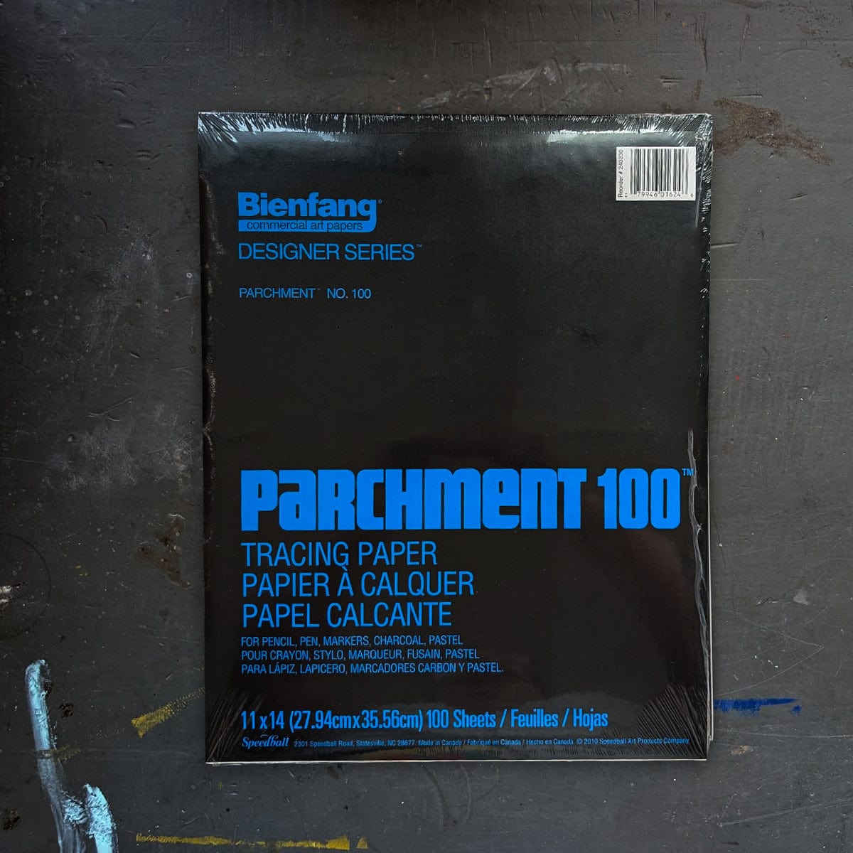 Bienfang Paper Tracing Paper - Pad Bienfang - Parchment 100 Tracing Paper - 11x14" Pad