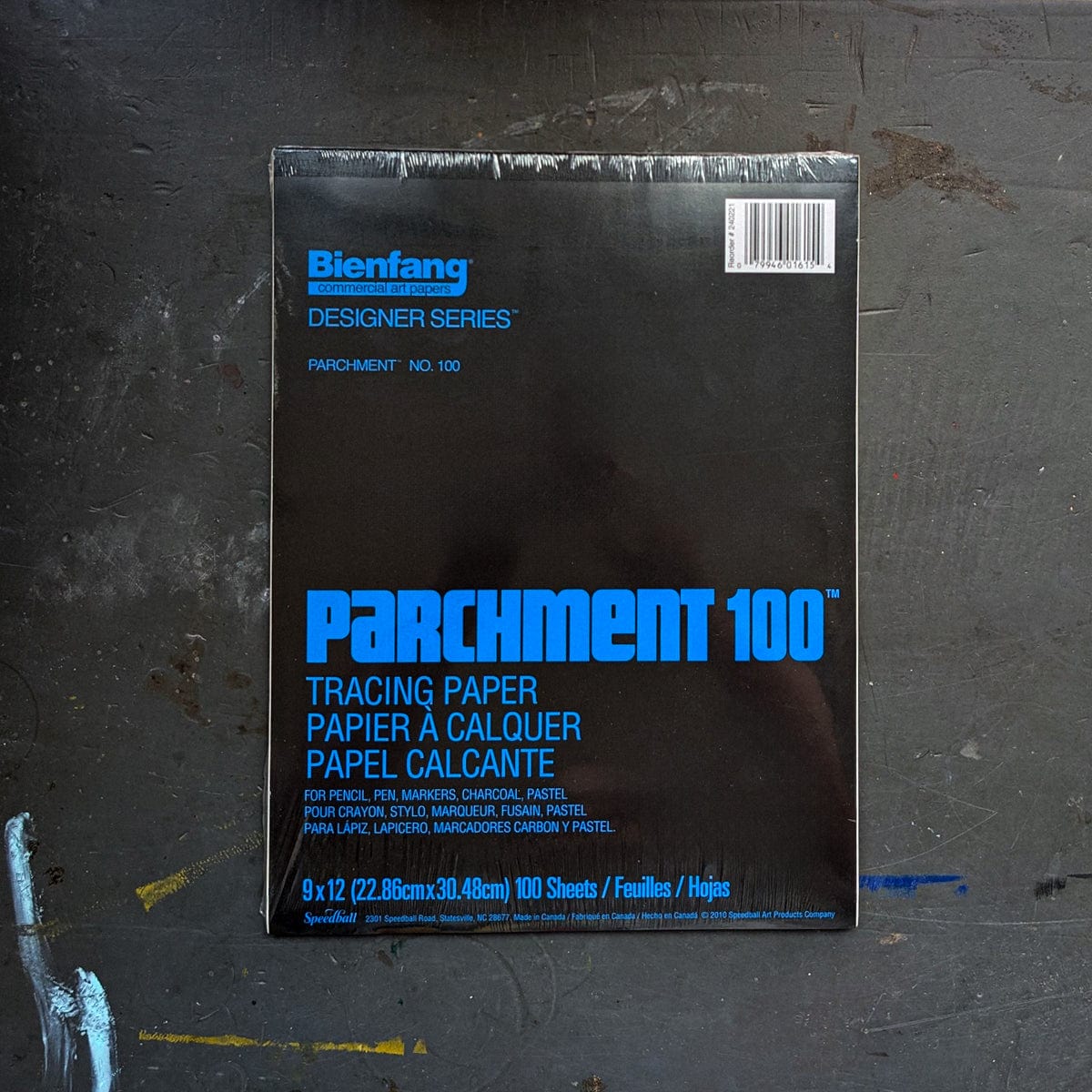 Bienfang Paper Tracing Paper - Pad Bienfang - Parchment 100 Tracing Paper - 9x12" Pad