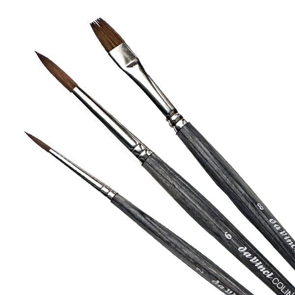 da Vinci Synthetic Brush Set da Vinci - Colineo - Synthetic Sable Brushes - #4202 Gouache - Set of 3