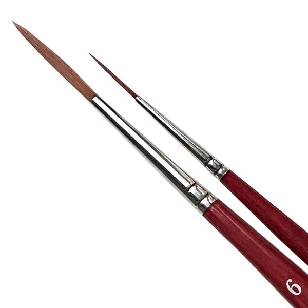 da Vinci Synthetic Brush Set da Vinci - COSMOTOP-SPIN - Synthetic Brushes - Series 1280 - Rigger