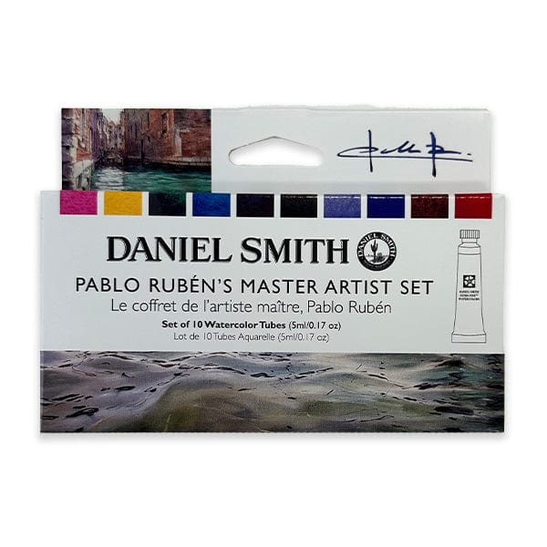 Daniel Smith Watercolour Set Daniel Smith - Extra Fine Watercolours - Pablo Rubén's Master Artist Set - 10 Colours in 5mL Tubes - Item #285610401
