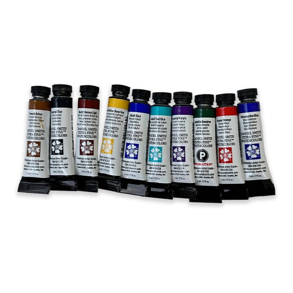 Daniel Smith Watercolour Set Daniel Smith - Extra Fine Watercolours - Thomas Schaller's Master Artist Set - 10 Colours in 5mL Tubes - Item #285610427