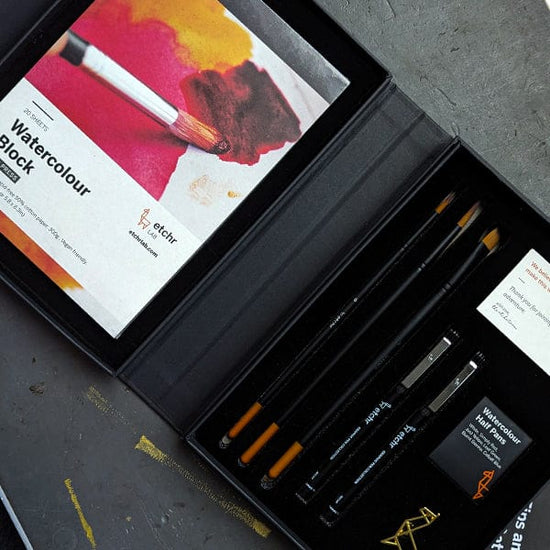 Etchr Graphite Pencil Set Etchr - Watercolour Starter Kit