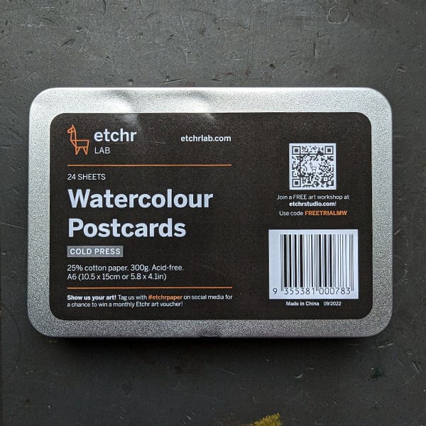 Etchr Postcards Etchr - Watercolour Postcards