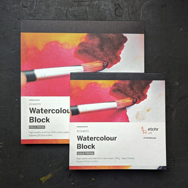 Etchr Watercolour Block Etchr - 50% Cotton Watercolour Blocks