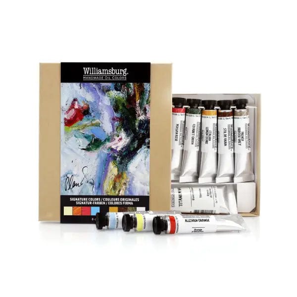Golden Artist Colors Oil Colour Set Williamsburg - Handmade Oil Colours - 9 Tube Set - Signature Colours - Item #6008005-0