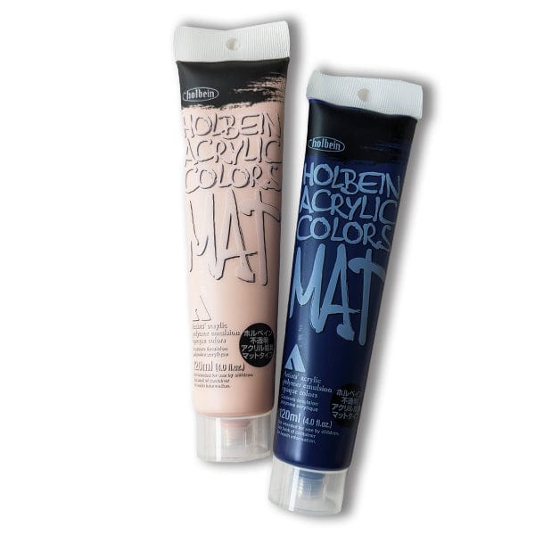 Holbein Artist Materials Acrylic Paint Holbein - Mat Acrylic Colours - 120mL Tubes - Series B