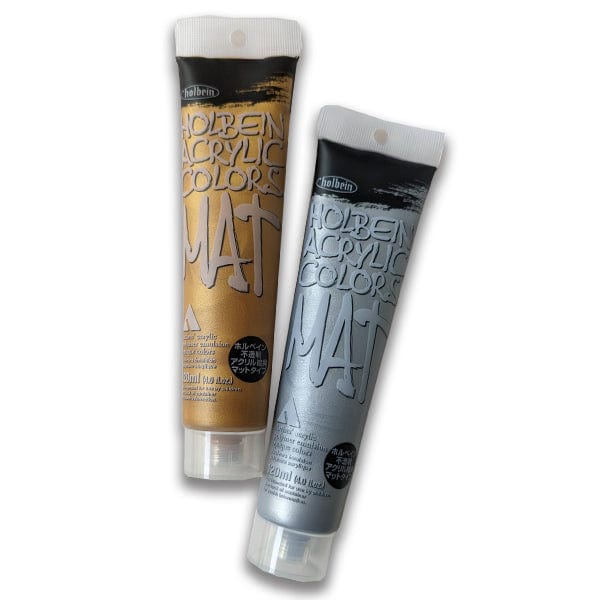 Holbein Artist Materials Acrylic Paint Holbein - Mat Acrylic Colours - 120mL Tubes - Series D
