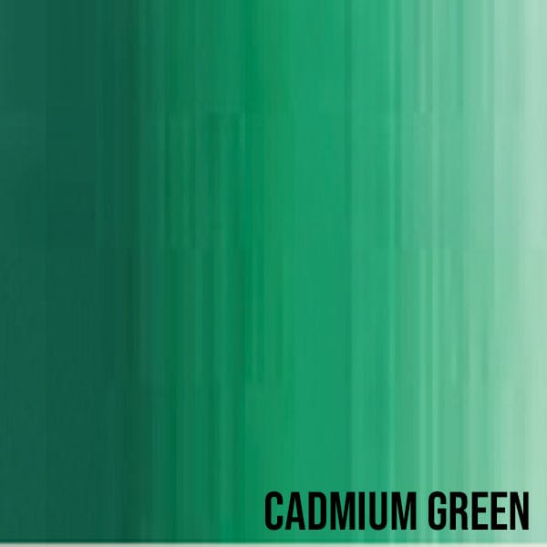 Holbein Artist Materials Water Mixable Oil Colour Cadmium Green 257 Holbein - DUO Aqua Oil - Water Soluble Oil Colours - 40mL Tubes - Series D
