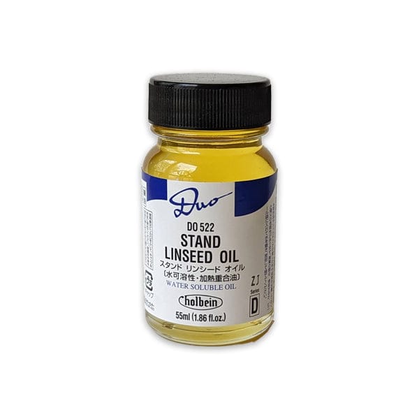 Holbein Artist Materials Water Mixable Oil Medium Holbein - DUO Aqua Oil - Stand Oil - 55mL Bottle - Item #DO522