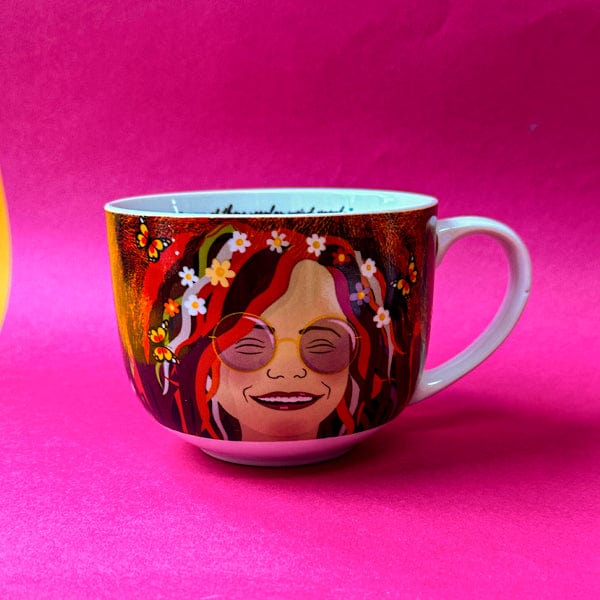 Kikkerland Design Inc. Novelty Kikkerland - Janis Joplin Mug - Item #CU326