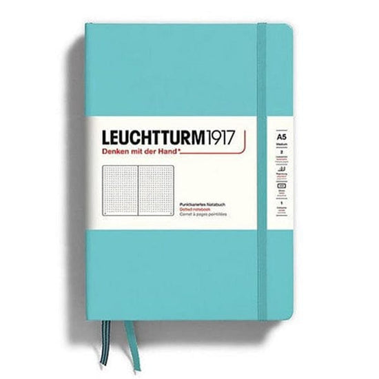 Leuchtturm1917 Notebook Aquamarine / Dotted Leuchtturm1917 - Medium Notebook - Hardcover - A5
