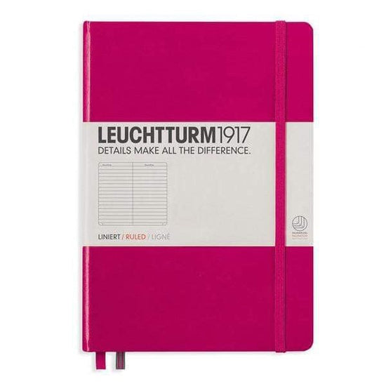 Leuchtturm1917 Notebook Berry / Ruled Leuchtturm1917 - Medium Notebook - Hardcover - A5