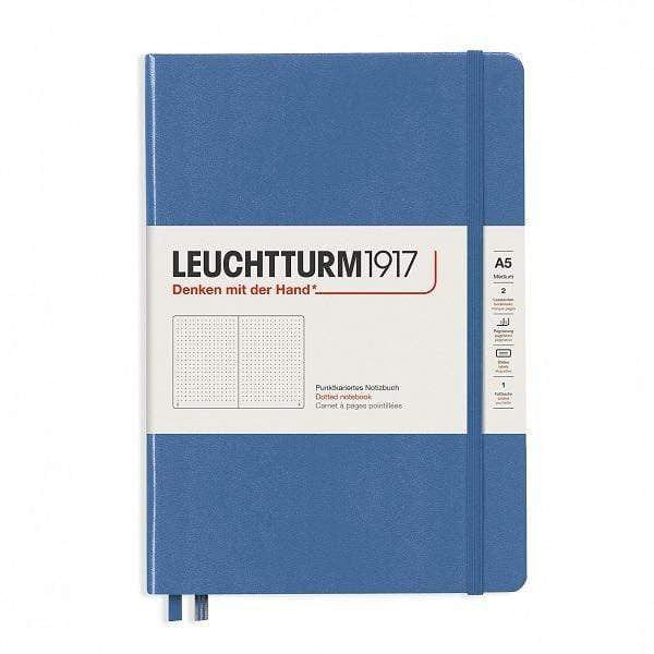 Leuchtturm1917 Notebook Denim / Dotted Leuchtturm1917 - Medium Notebook - Hardcover - A5