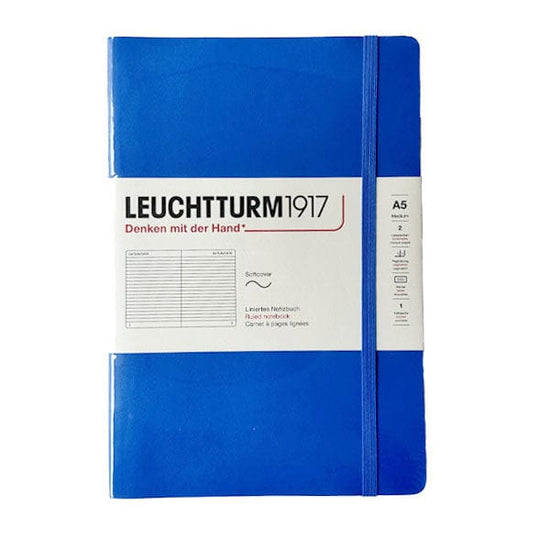 Leuchtturm1917 Notebook Sky / Ruled Leuchtturm1917 - Medium Notebook - Softcover - A5
