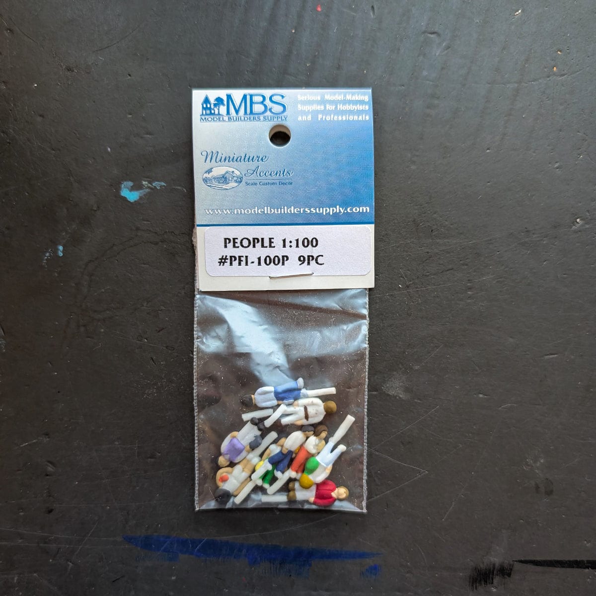Model Builders Supply Model Building Supplies Model Builders Supply - Standing Figures - 1:100 Scale - Painted People