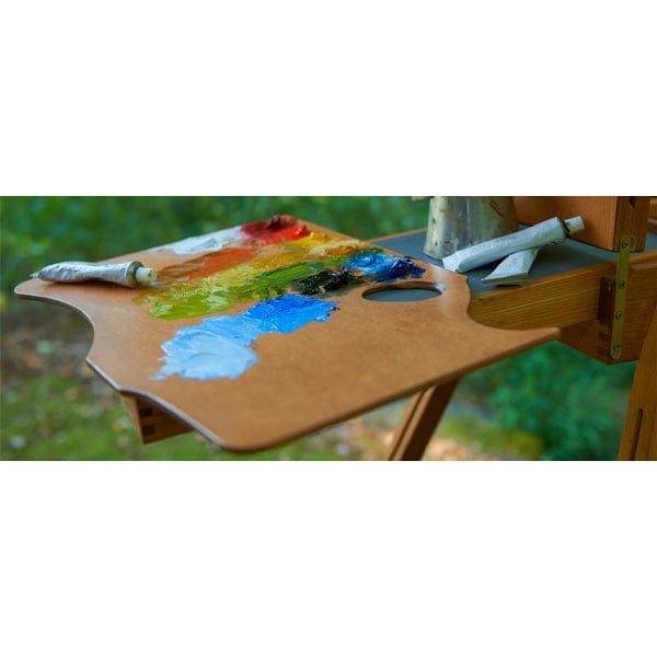 New Wave Palette Highland Grey Stain Wood  Held In Left Hand Avant Garde