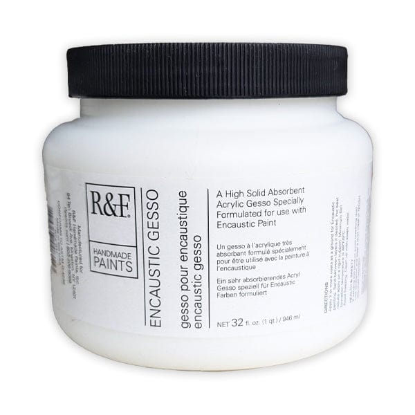 R&F Handmade Paints Encaustic Ground R&F - Encaustic Gesso - 946mL Jar