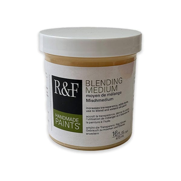 R&F Handmade Paints Oil Colour Medium R&F - Blending Medium - 16oz Jar - Item #831