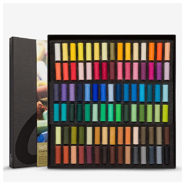 Rembrandt Soft Pastel Set Rembrandt - Soft Pastels - Set of 90 Half Sticks - Item #31823145