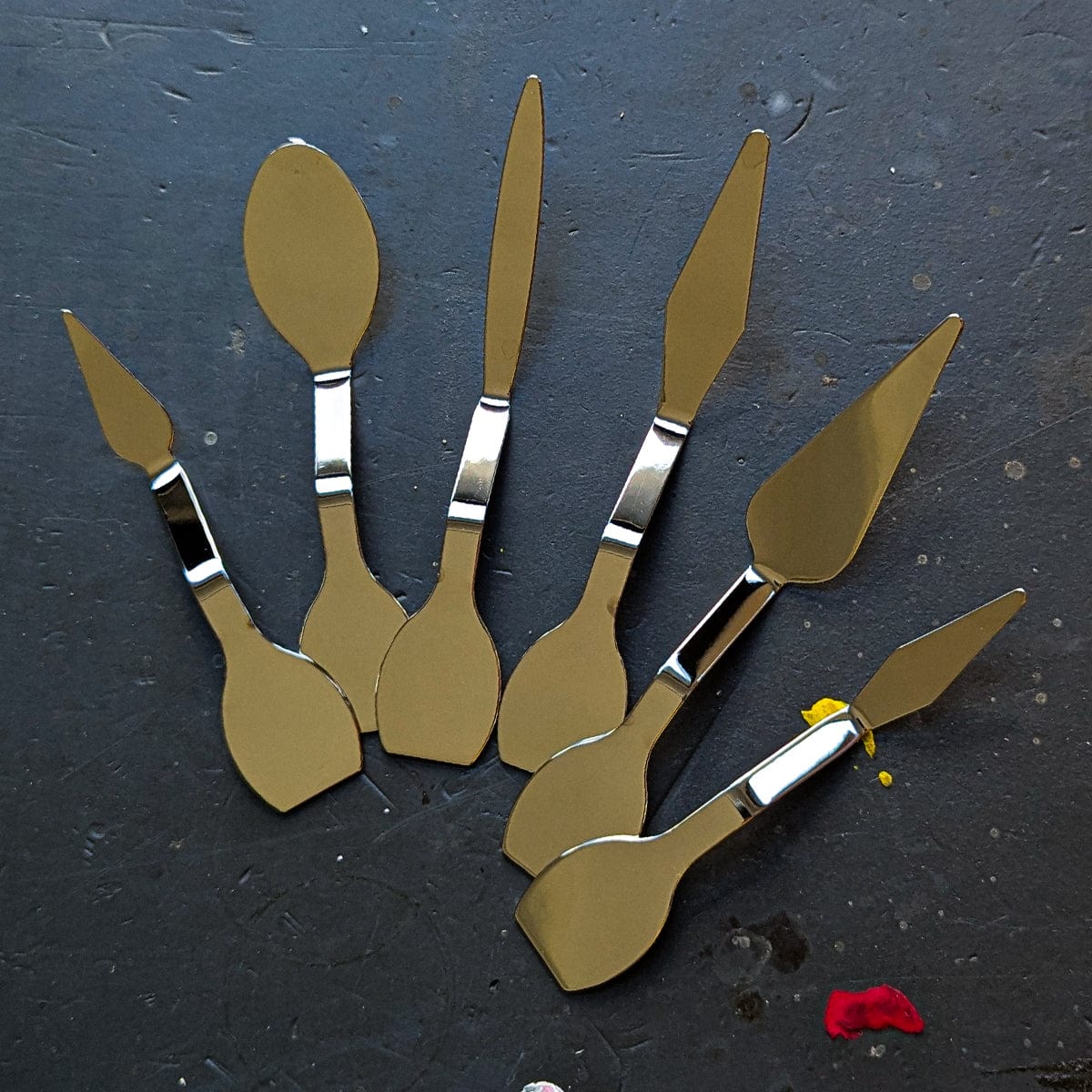 RGM di Rosa Gastaldo Edoardo Palette Knife RGM - Easy Line - Palette Knives - Set of 6