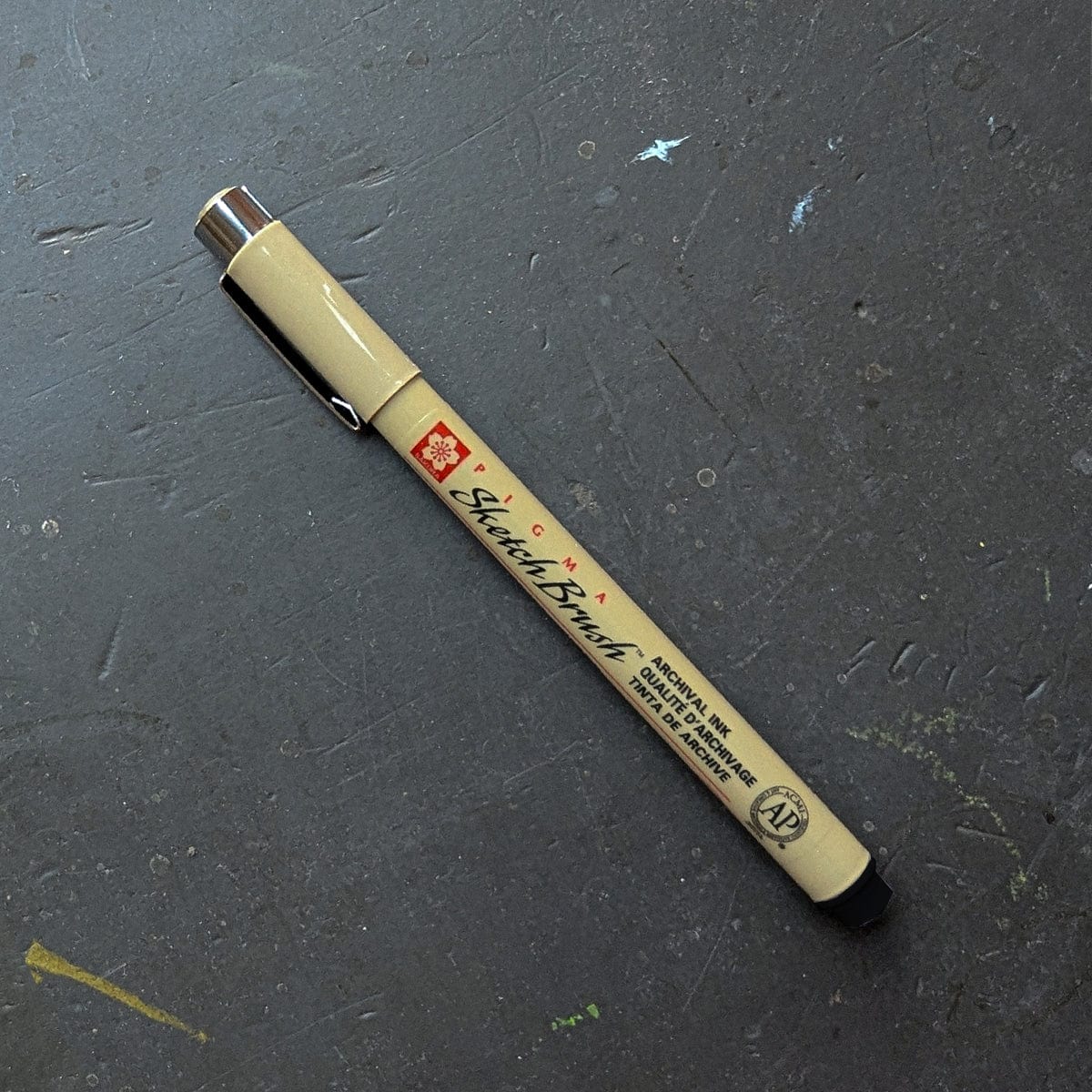 Sakura Pigment Liner Black - #49 Sakura - Pigma Sketch Brush Pens - Individual Colours