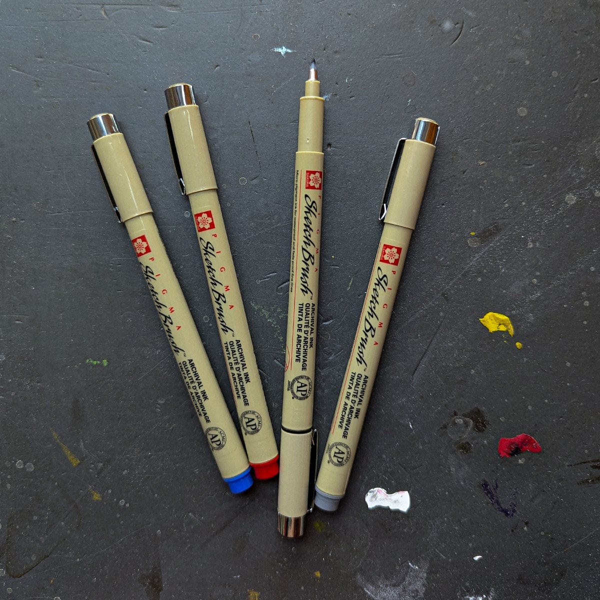 Sakura Pigment Liner Sakura - Pigma Sketch Brush Pens - Individual Colours