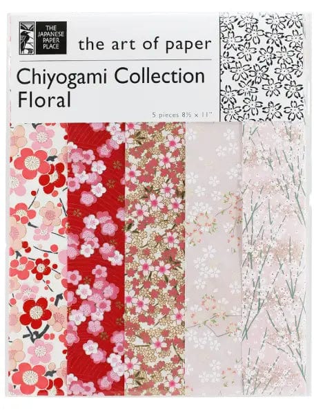 The Japanese Paper Place Paper Potluck The Japanese Paper Place - Paper Potluck - Chiyogami Collection - Floral - Item #POT13029