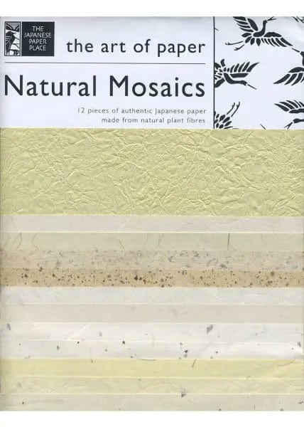 The Japanese Paper Place Paper Potluck The Japanese Paper Place - Paper Potluck - Natural Mosaics - Item #POT2232