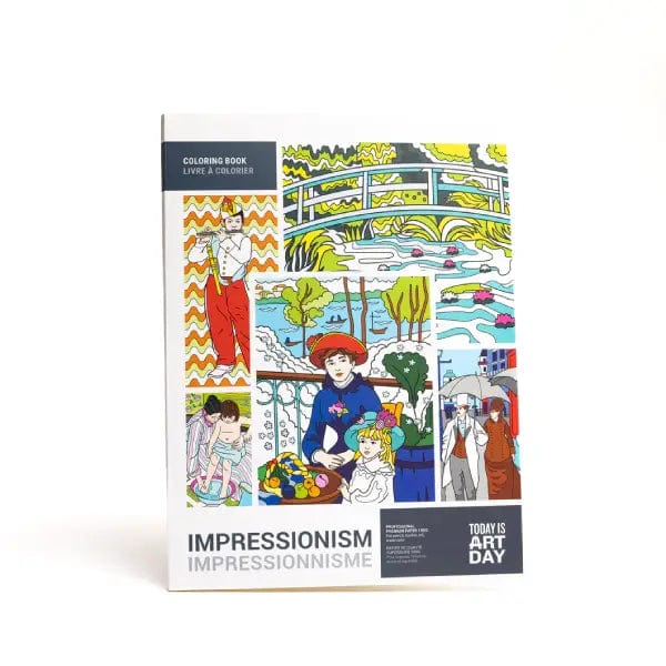 Today is Art Day Colouring Book Today is Art Day - Colouring Book - Impressionism
