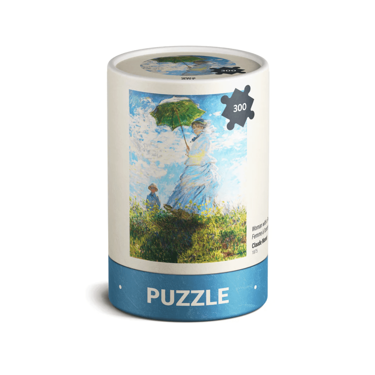 Today is Art Day Jigsaw Puzzle Claude Monet's Woman with a Parasol - 300 Piece Jigsaw Puzzle