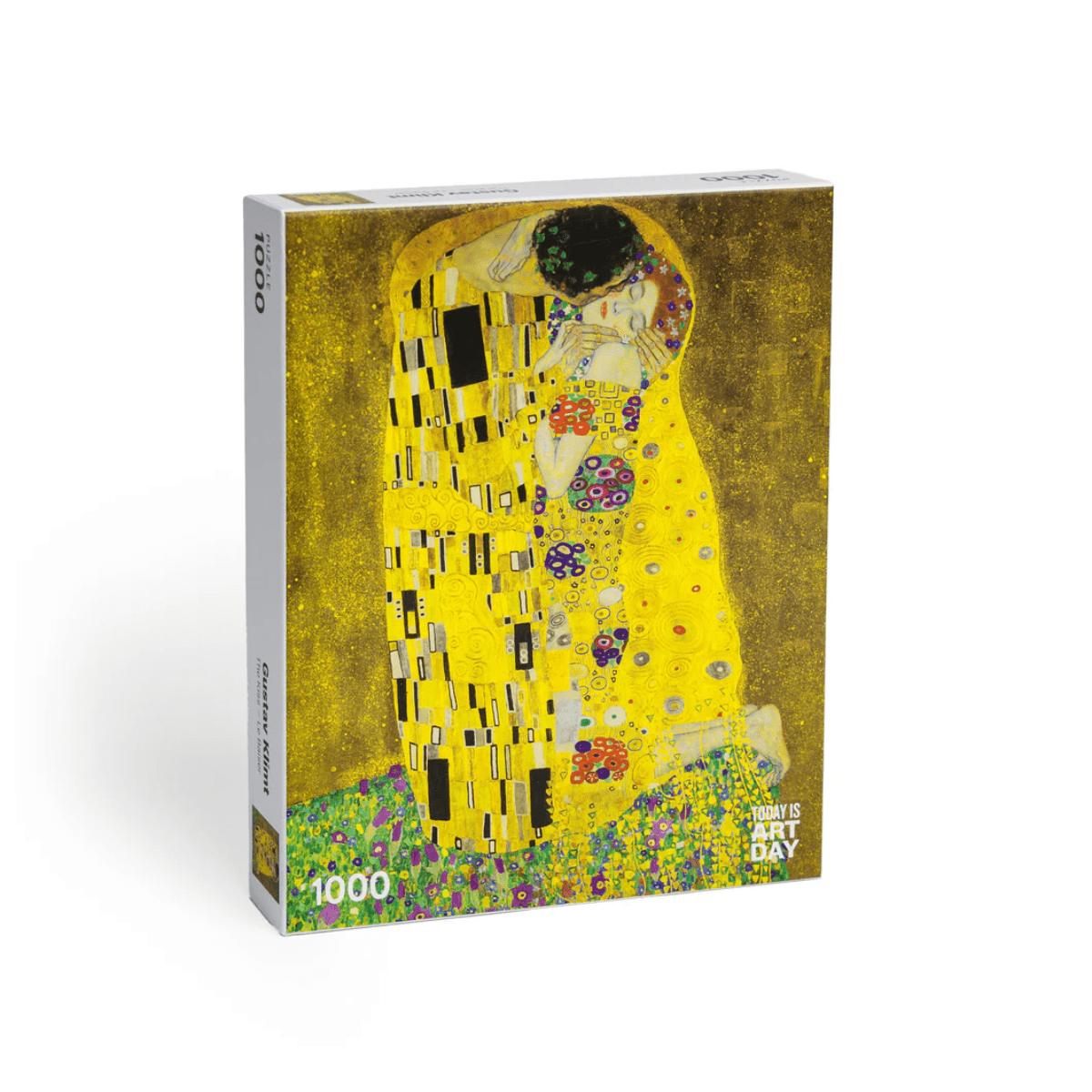 Today is Art Day Jigsaw Puzzle Gustav Klimt's The Kiss - 1000 Piece Jigsaw Puzzle