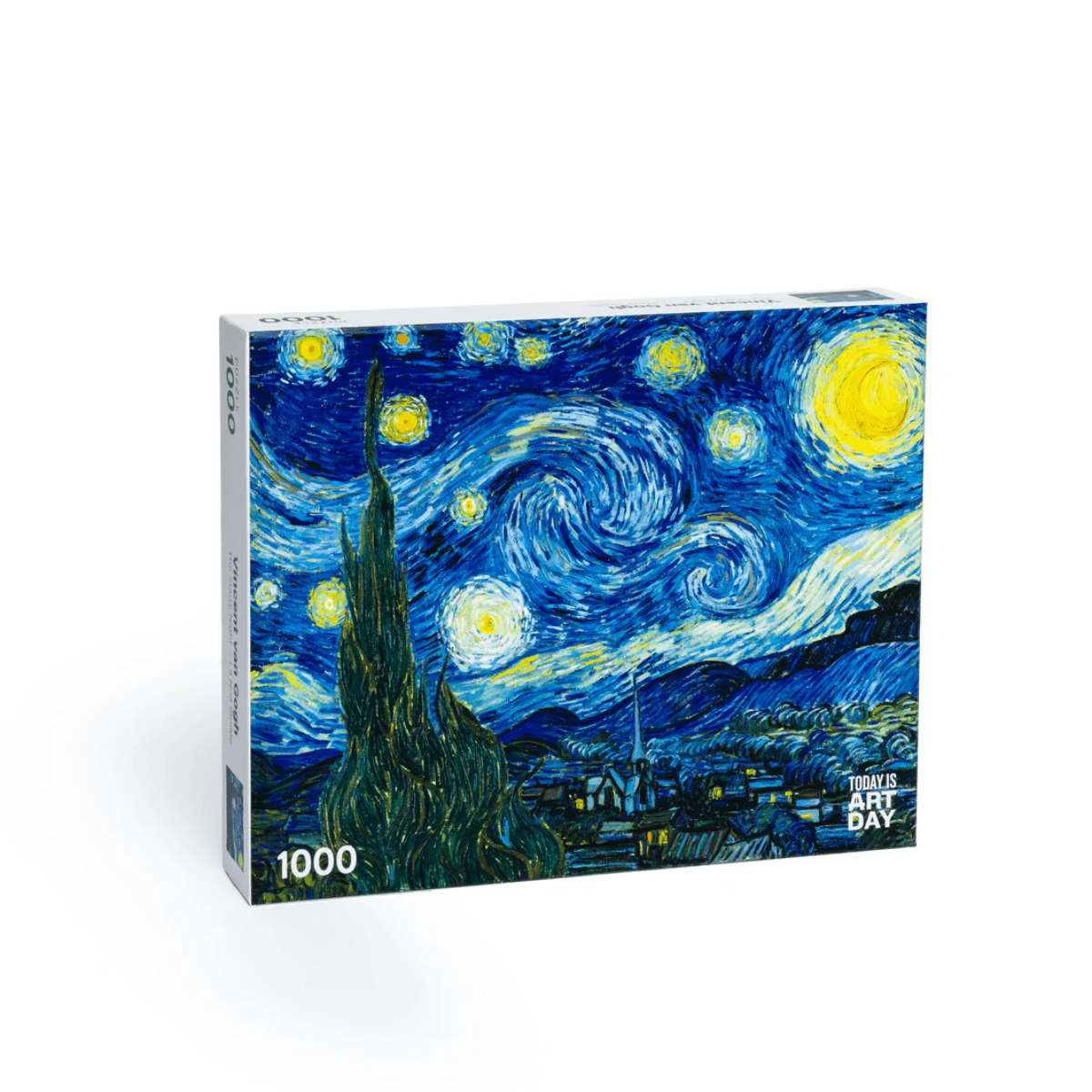 Today is Art Day Jigsaw Puzzle Vincent van Gogh's Starry Night - 1,000 Piece Jigsaw Puzzle