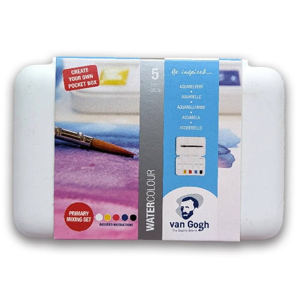 Van Gogh Watercolour Set Van Gogh - Watercolour Half Pans - Create Your Own Pocketbox - Set of 5 Colours - Item #20808605