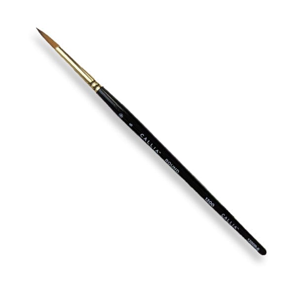 Willow Wolfe Synthetic Brush #6 Willow Wolfe - Callia Artist Brushes - Series 1200 - Rounds
