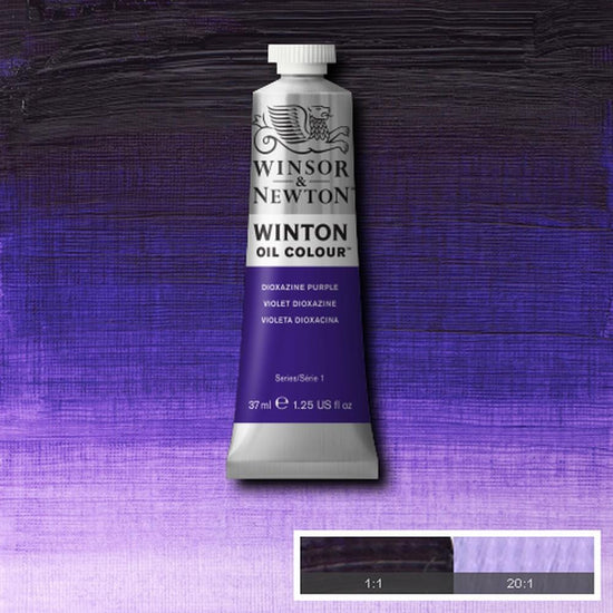 Winsor & Newton Oil Colour DIOXAZINE PURPLE Winsor & Newton - Winton Oil Colour - 37mL Tubes - Series 1