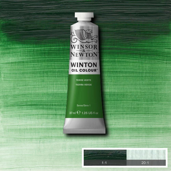 Winsor & Newton Oil Colour TERRE VERTE Winsor & Newton - Winton Oil Colour - 37mL Tubes - Series 1