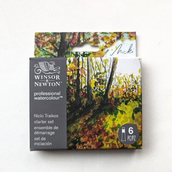 Winsor & Newton Watercolour Set Winsor & Newton - Professional Watercolour - Nicki Traikos Starter Set