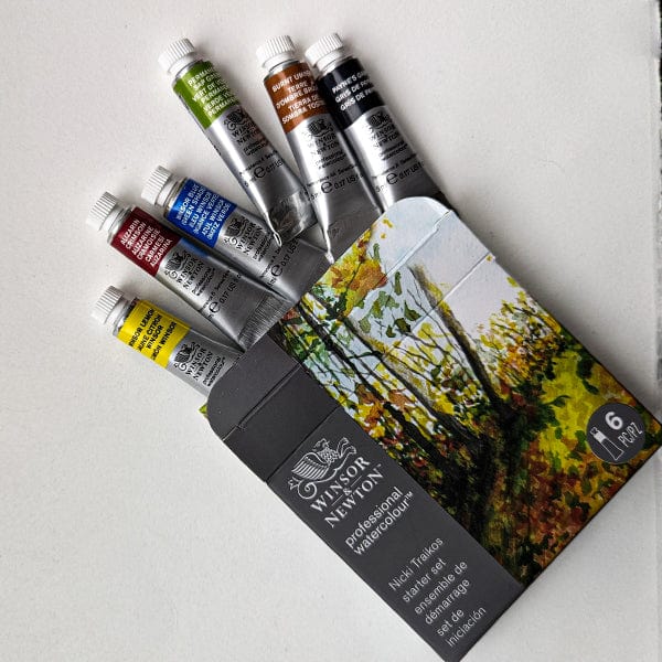 Winsor & Newton Watercolour Set Winsor & Newton - Professional Watercolour - Nicki Traikos Starter Set