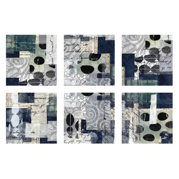 Yasutomo Origami Paper Yasutomo - Origami Paper - Black & White - 5 7/8" Square - 24 Sheets