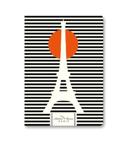 ALIBABETTE Notebook - Lined Alibabette - Notebook - 15x21cm - Eiffel in the Sun - Item #CA1B020