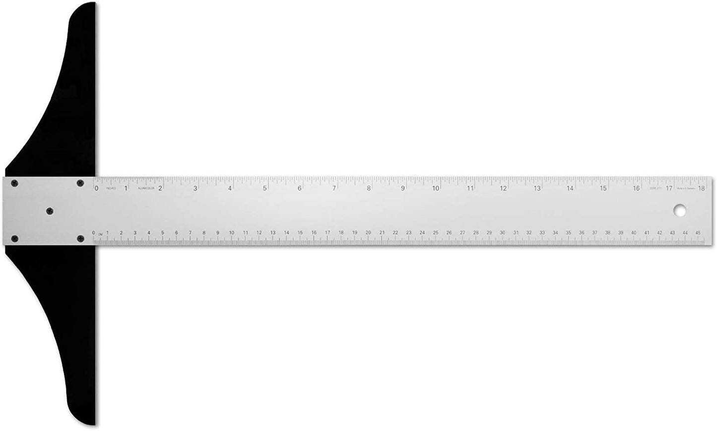ALUMICOLOR T-Square - Metal Alumicolor - T-Square - 18" - Item #2132-1