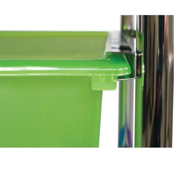 Alvin Storage Cart with 4 Drawers and 2 Shelves Gwartzman's